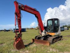 2018 LINK-BELT 80X3 HYDRAULIC EXCAVATOR SN:LBX080Q6NGHEX1364 powered by diesel engine, equipped w...