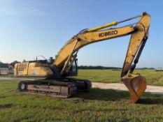 2018 KOBELCO SK350LC-10 HYDRAULIC EXCAVATOR SN:YC14S00256 powered by diesel engine, equipped with