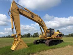 CAT 375L HYDRAULIC EXCAVATOR SN:1JM00096 powered by Cat diesel engine, equipped with Cab, air, he...