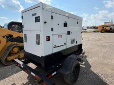 2022 HIPOWER UDR25IS6C GENERATOR powered by Yanmar diesel engine, equipped with 25KVA, trailer