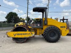 VIBROMAX W1105PD VIBRATORY ROLLER SN:8307300 powered by Cummins 6BT5.9C diesel engine, equipped w...
