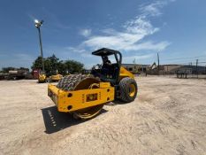 BOMAG BW211 VIBRATORY ROLLER SN:871126 powered by diesel engine, equipped with OROPS, 84in. Padsf...