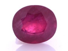 Loose Oval Ruby 12.10 Carats