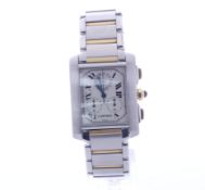 Cartier Tank Francaise Bi-Metal Watch