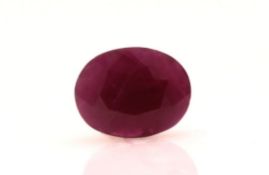Loose Oval Ruby 1.66 Carats