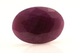 Loose Oval Ruby 5.87 Carats