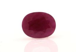 Loose Oval Ruby 2.29 Carats