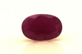 Loose Oval Ruby 2.71 Carats