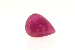 Loose Pear Shape Ruby 1.59 Carats