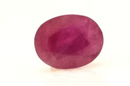 Loose Oval Ruby 2.02 Carats
