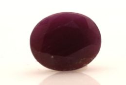Loose Oval Ruby 4.88 Carats