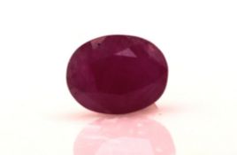 Loose Oval Ruby 2.16 Carats