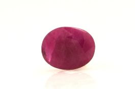 Loose Oval Ruby 2.35 Carats