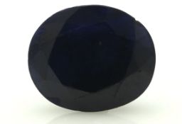 Loose Oval Sapphire 6.46 Carats