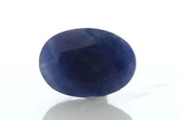 Loose Oval Sapphire 7.41 Carats