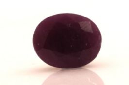 Loose Oval Ruby 4.89 Carats
