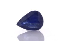 Loose Pear Shape Sapphire 1.67 Carats