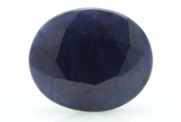 Loose Oval Sapphire 7.82 Carats