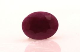 Loose Oval Ruby 2.06 Carats