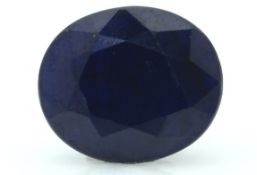 Loose Oval Sapphire 7.92 Carats
