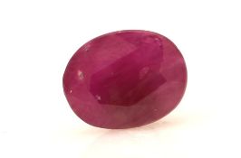 Loose Oval Ruby 2.43 Carats
