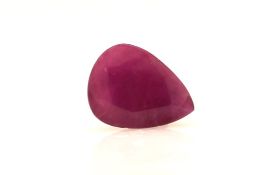 Loose Pear Shape Ruby 2.11 Carats