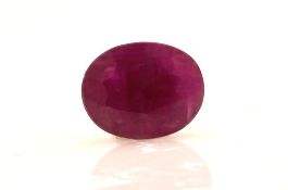 Loose Oval Ruby 2.19 Carats