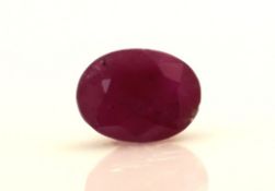 Loose Oval Ruby 2.37 Carats