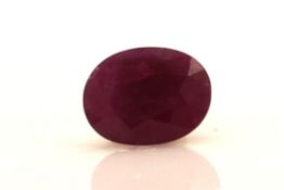 Loose Oval Ruby 2.39 Carats