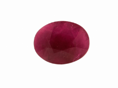 Loose Oval Ruby 2.21 Carats