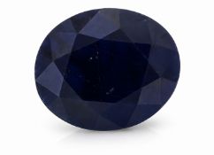 Loose Oval Sapphire 9.05 Carats