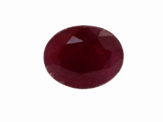 Loose Oval Ruby 2.71 Carats