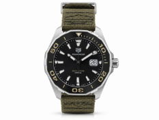 Tag Heuer Aqua Racer With Papers Dated 2018. Watch Is In Very Good Condition. Case Size Is 42mm.