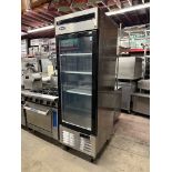 Atosa MCF8705GR, 27" 1 Glass Door Reach-In Refrigerator