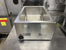 Thunder Group SEJ81000C 3-1/2 Quart Electric Food Warmer with Stainless Steel - 24 Inch