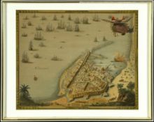 Landkarte "Plan de la Ville de Tripoli"