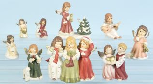 Figuren, 13 Stück - Engel "Goebel"