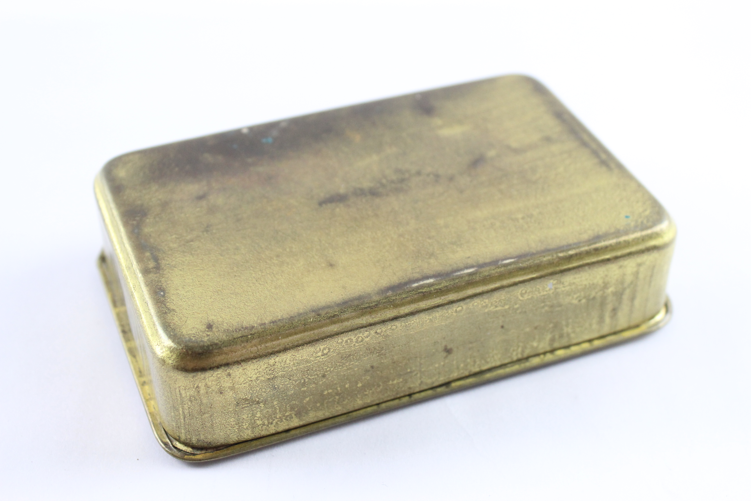 WW1 1914 Princess Mary Christmas Tin W/ R.M.S Lusitania Medal - WW1 Princess Mary Christmas Tin W/ - Image 6 of 6