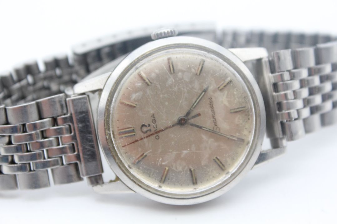 Omega Seamaster Vintage Watch Hand Wind RUNS - - Image 3 of 5