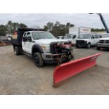2015 Ford F-550 Mason Dump 4x4 w/ Plow and Salter