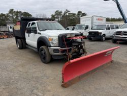 2015 Ford F-550 Mason Dump 4x4 w/ Plow and Salter