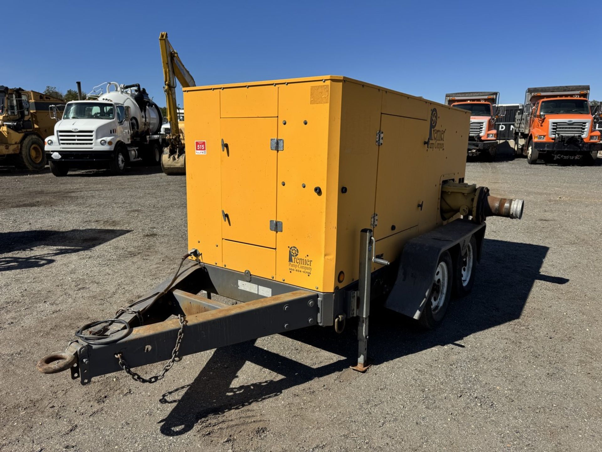 2007 PREMIER CORNELL 12" X 8" 8NNT Tow Behind Diesel Pump - Image 4 of 19