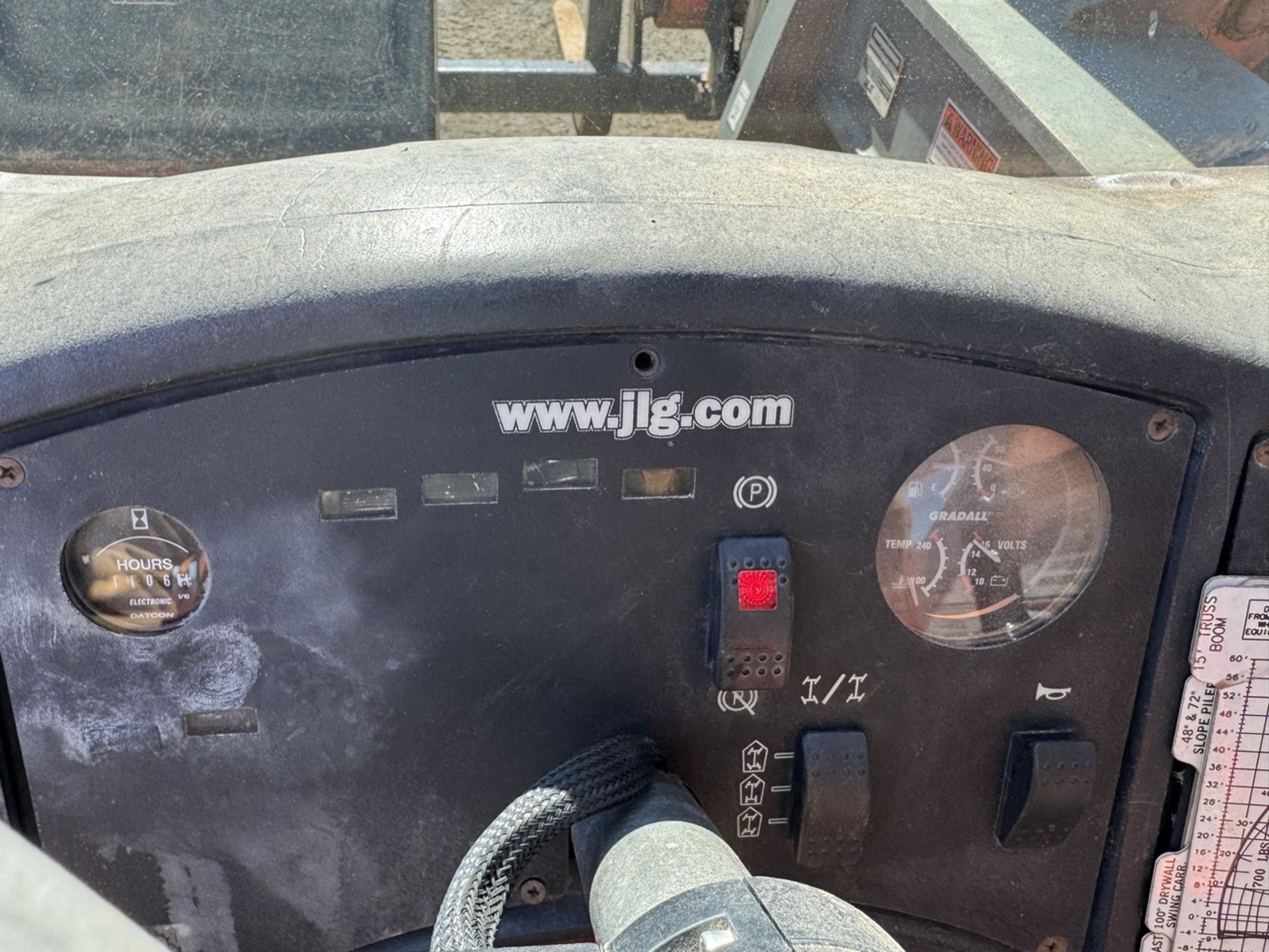 2005 JLG G6-42A Rough Terrain Telehandler 6,600lb - Image 39 of 41