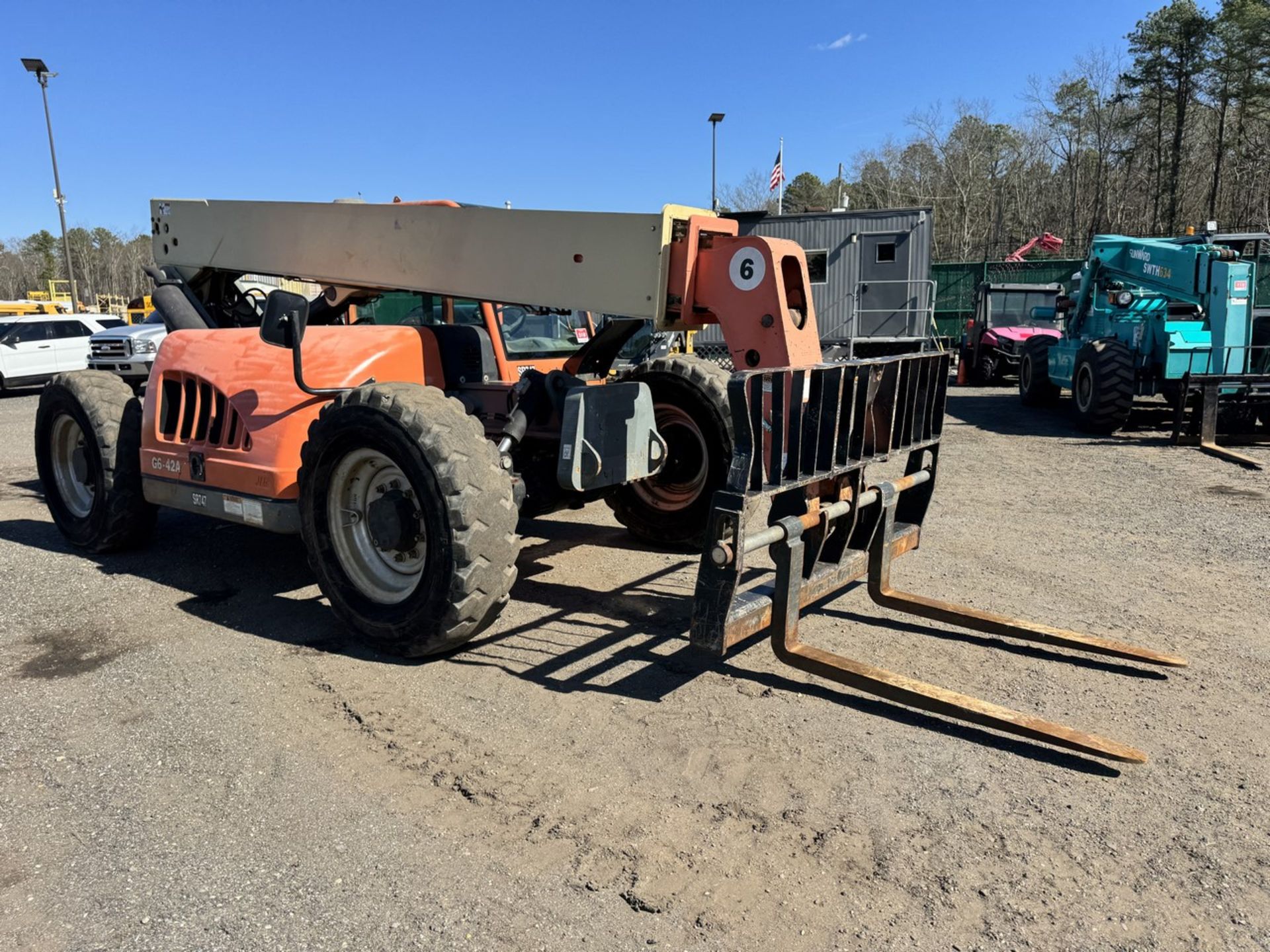 2005 JLG G6-42A Rough Terrain Telehandler 6,600lb - Image 9 of 41