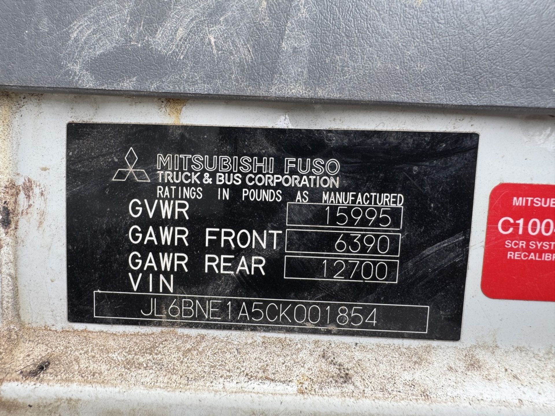 2011 Mitsubishi Fuso FE160 14’ Box Truck - Image 21 of 22