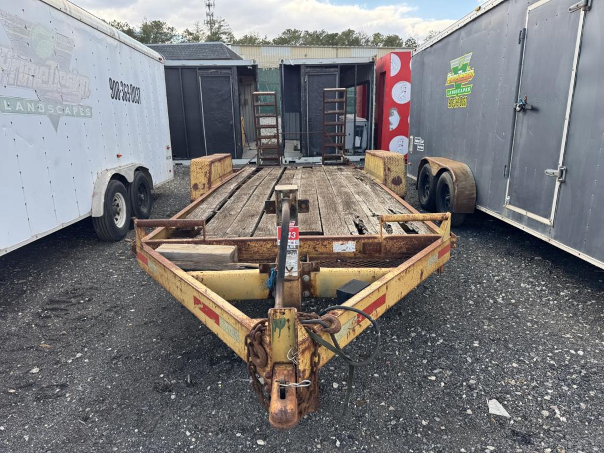 2001 BRI-MAR EH18-12 12,000lb Equipment Trailer - Image 3 of 11