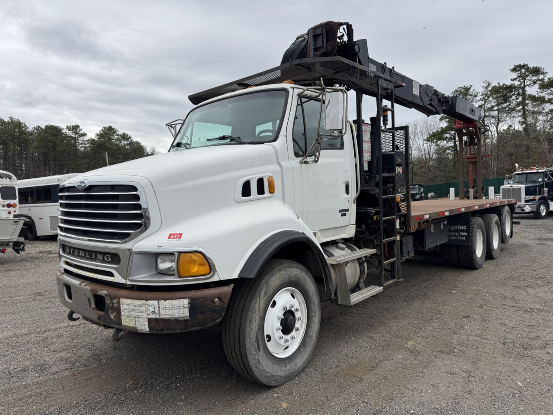2005 HIAB 255K-2 HIPRO Material Crane Mounted on 2005 Sterling 6513 - Image 14 of 56