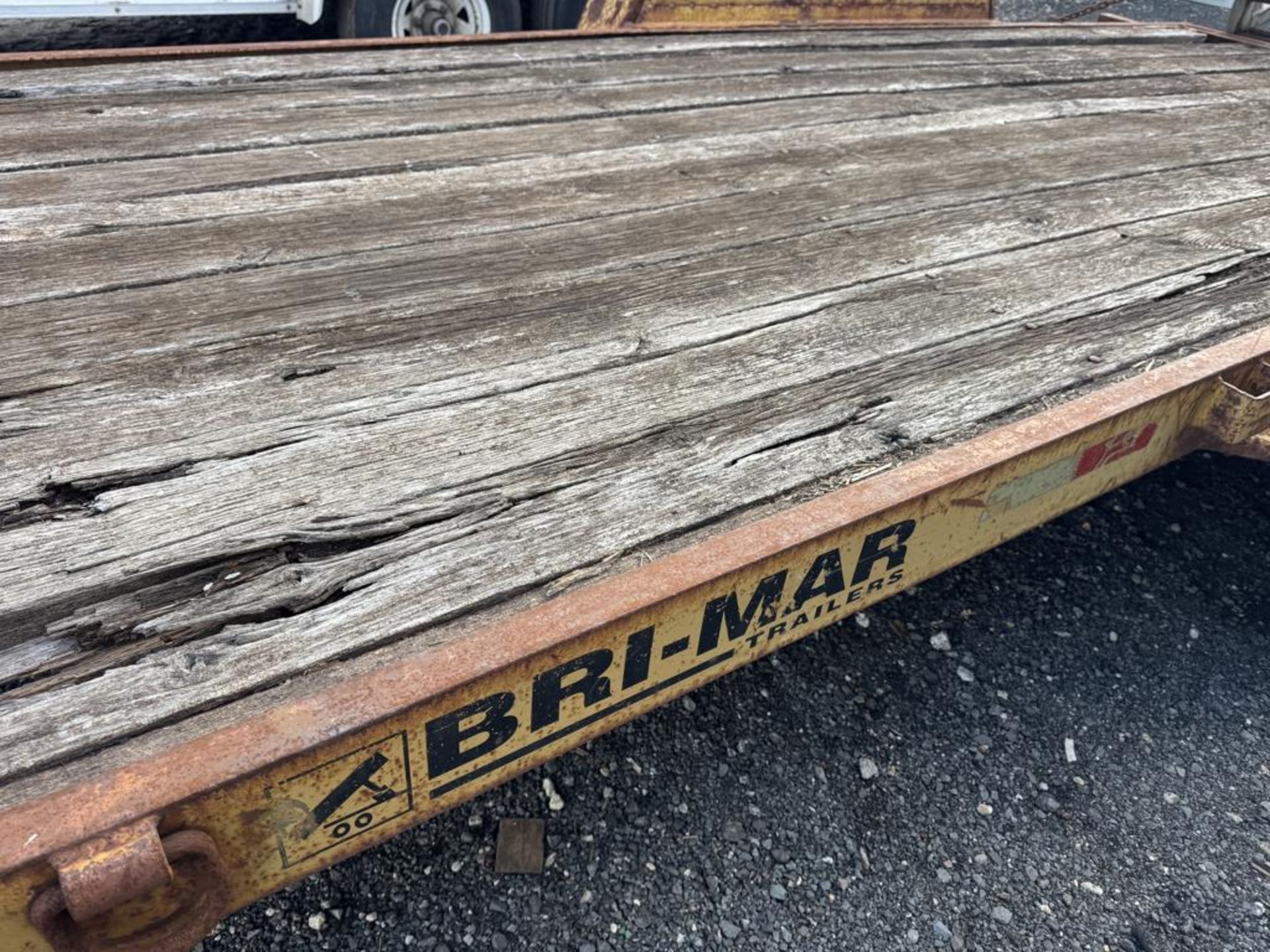 2001 BRI-MAR EH18-12 12,000lb Equipment Trailer - Image 6 of 11