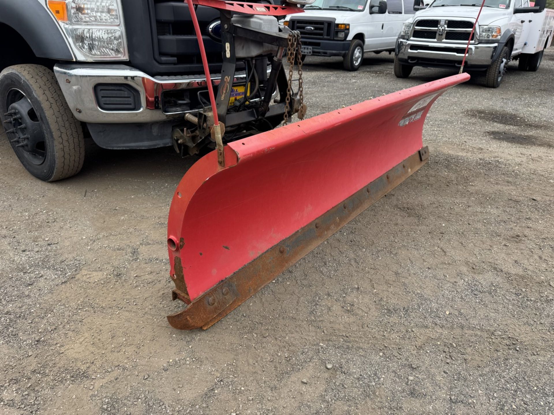 2015 Ford F-550 Mason Dump 4x4 w/ Plow and Salter - Image 15 of 32
