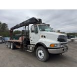 2005 HIAB 255K-2 HIPRO Material Crane Mounted on 2005 Sterling 6513